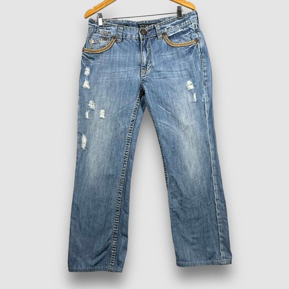 Affliction Jeans Affliction Jeans Mens 34x28 Short Black Premium